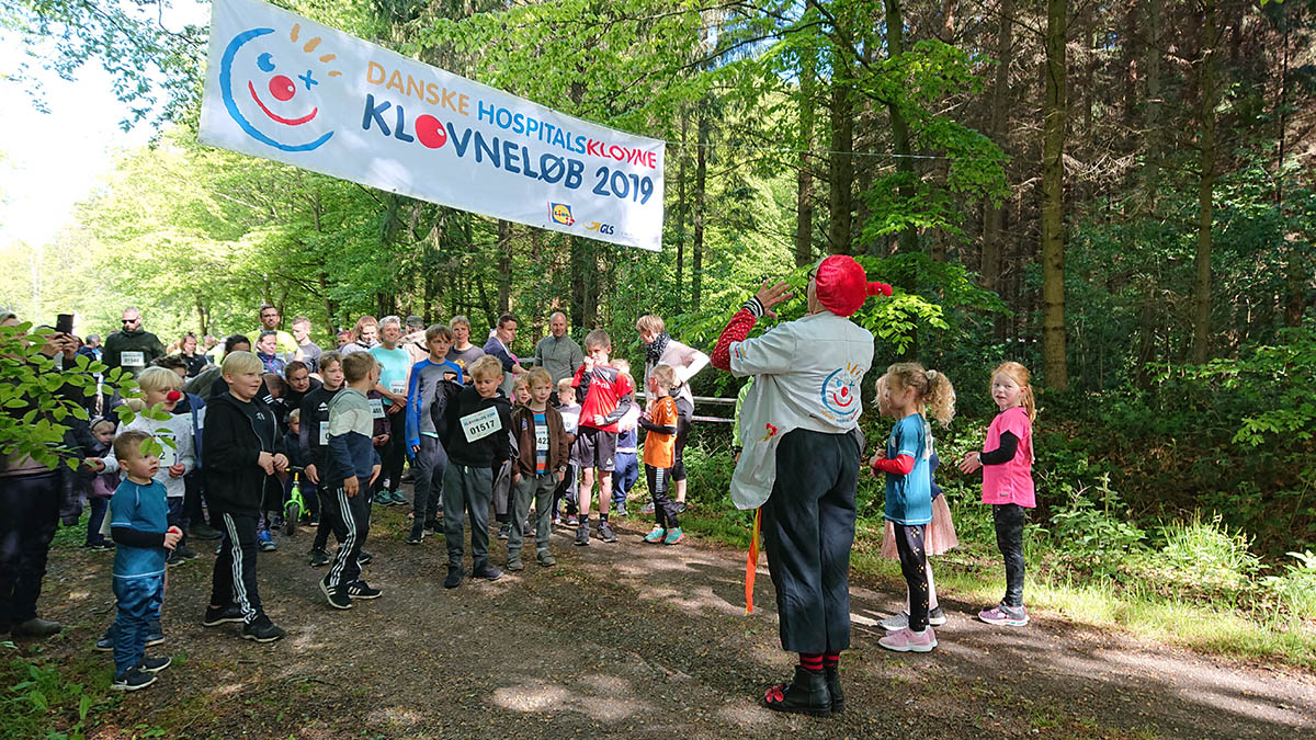 Klovneløb Skovbørnehave Maribo 2019
