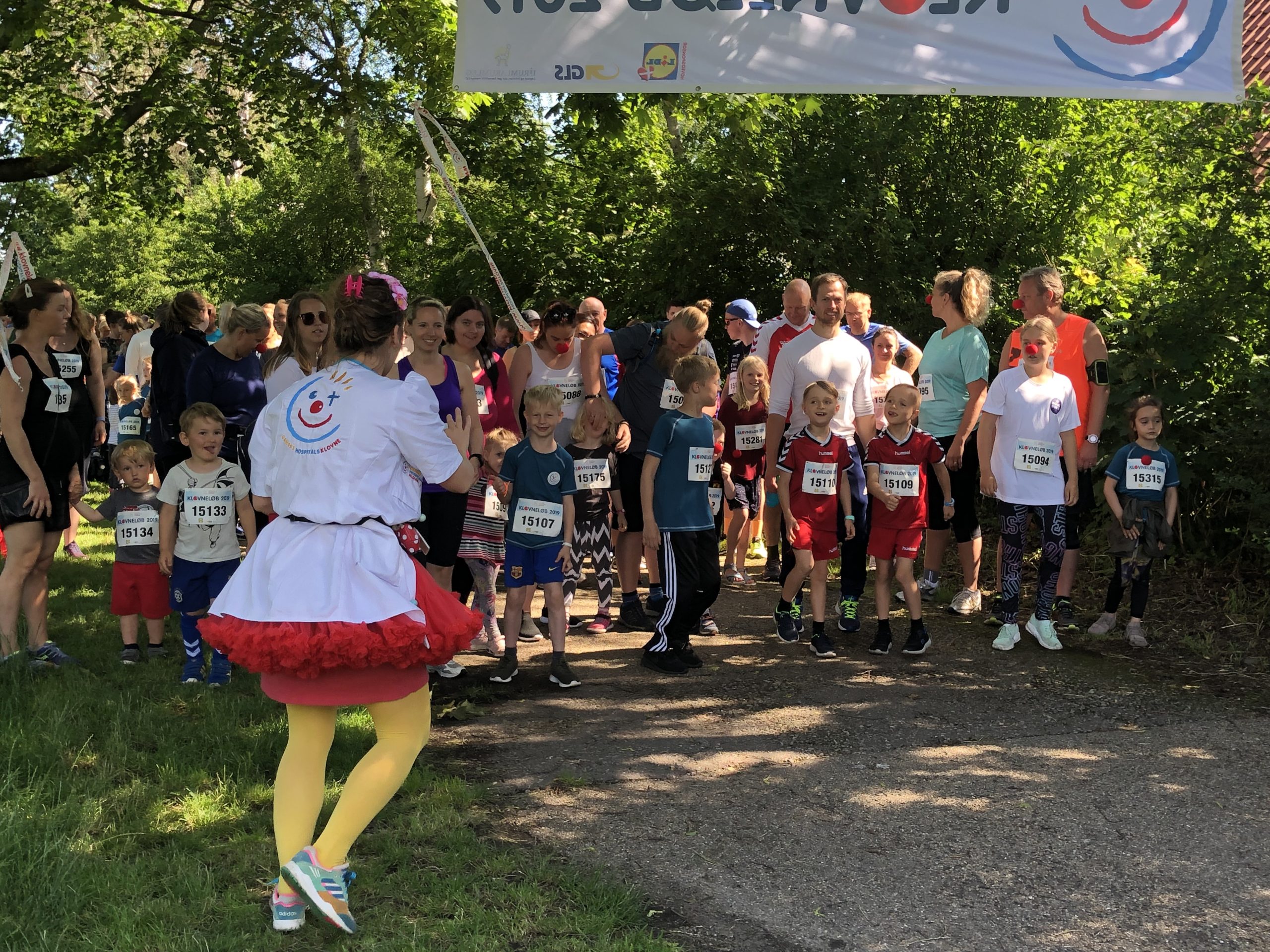 Startskud til Klovneløb