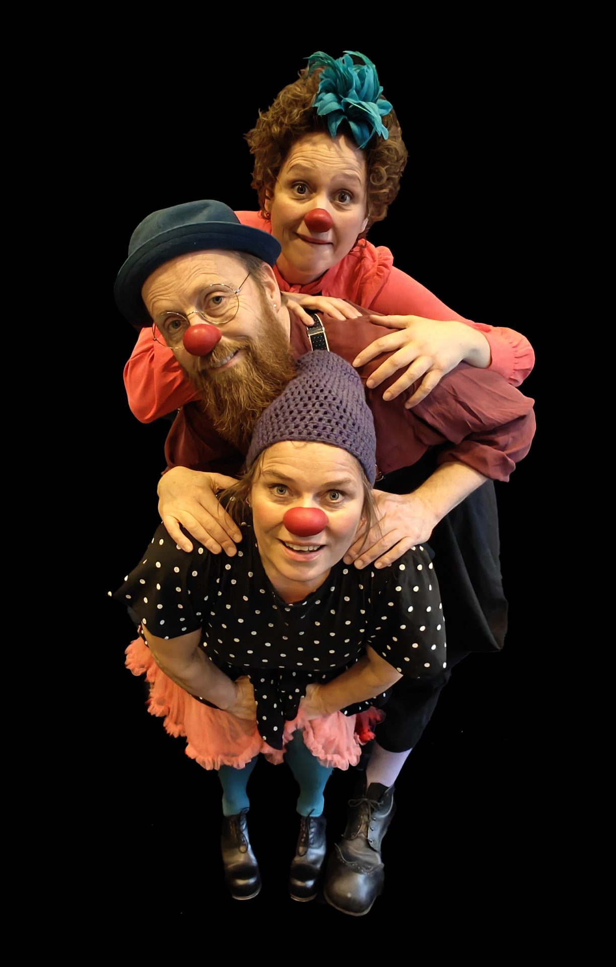 Hospitalsklovnene Veranda, Dr. Dulle og Ruth står med hovederne over hinanden