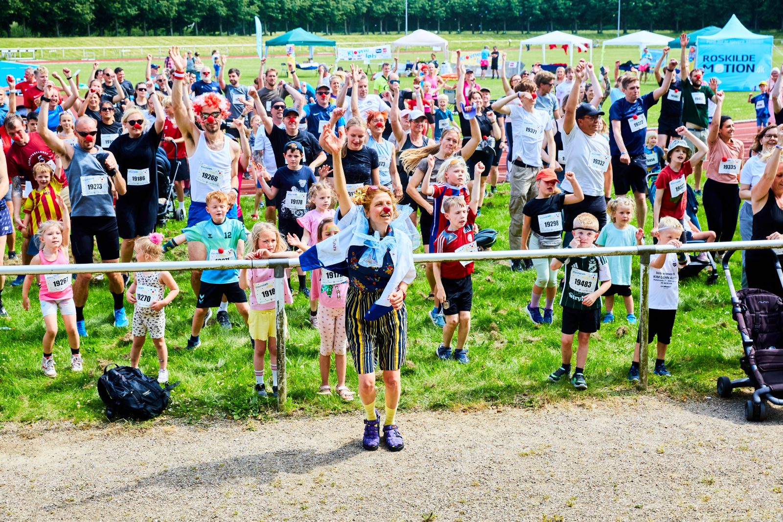 Hospitalsklovnen Tundra til Klovneløb i Roskilde